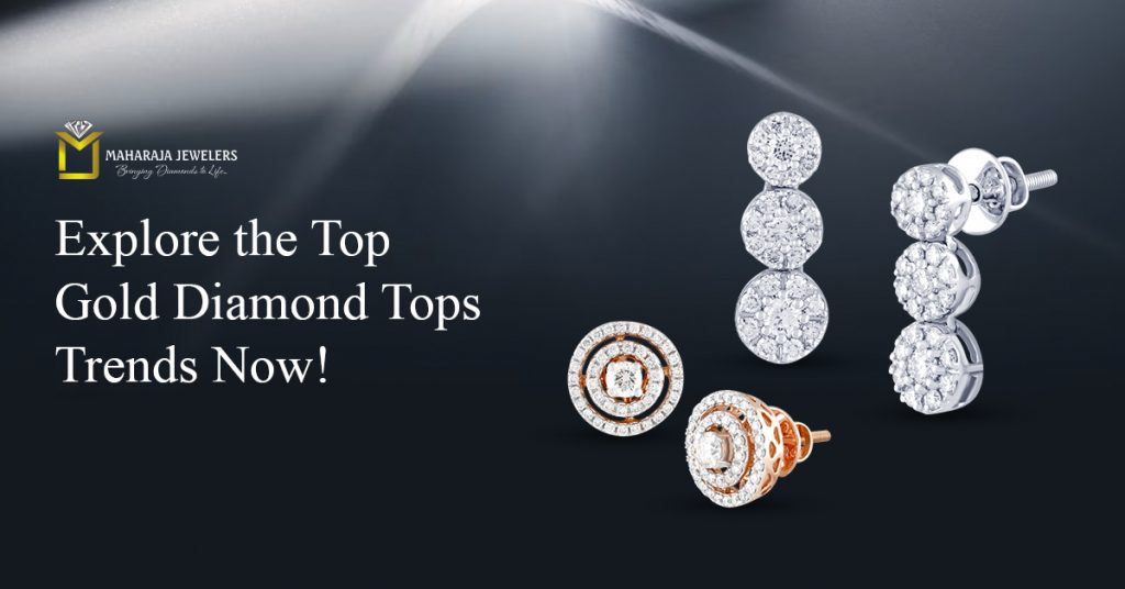 Gold Diamond Tops at Maharaja Jewelers