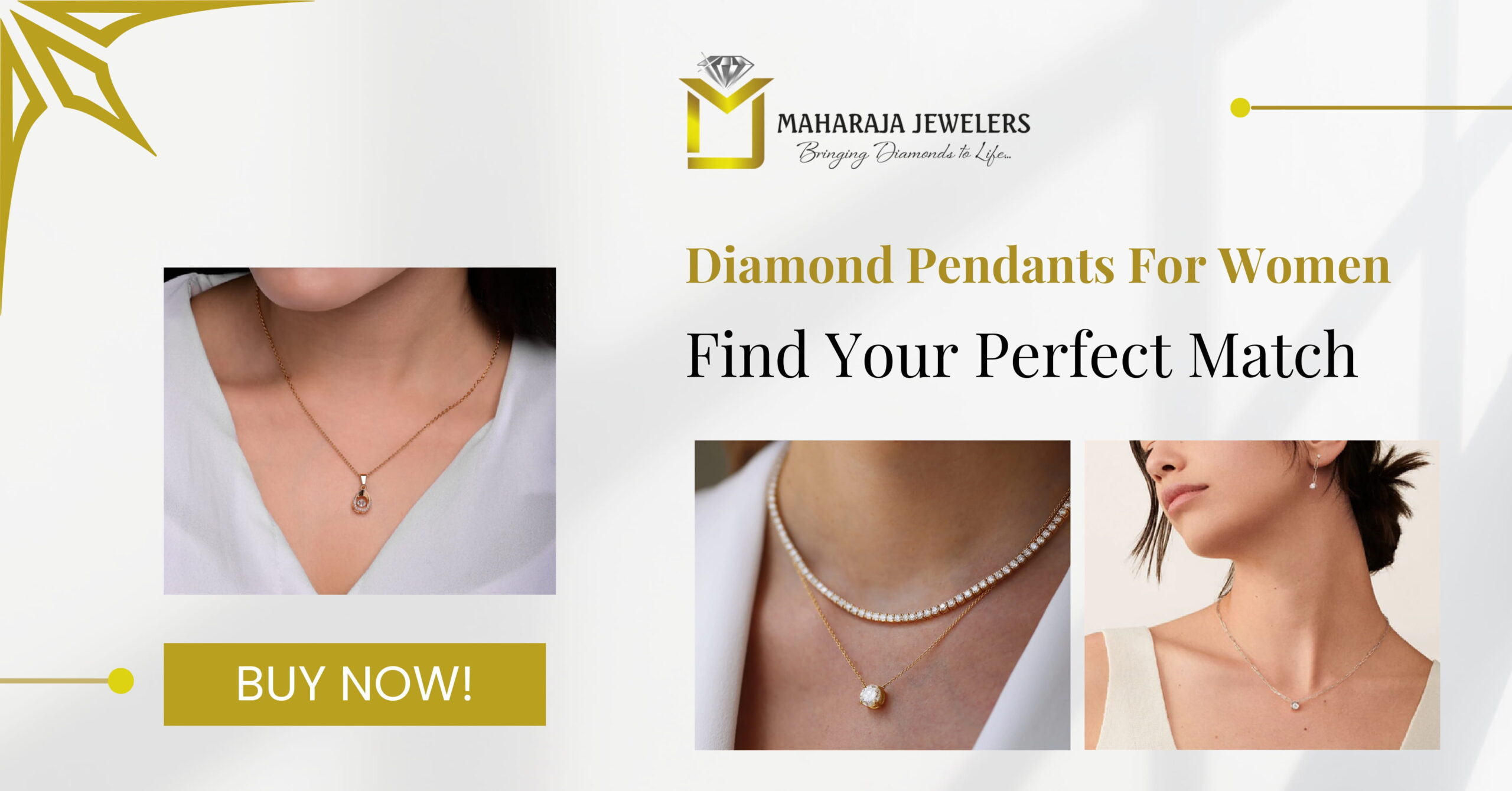 Diamond Pendants for Women in Houston